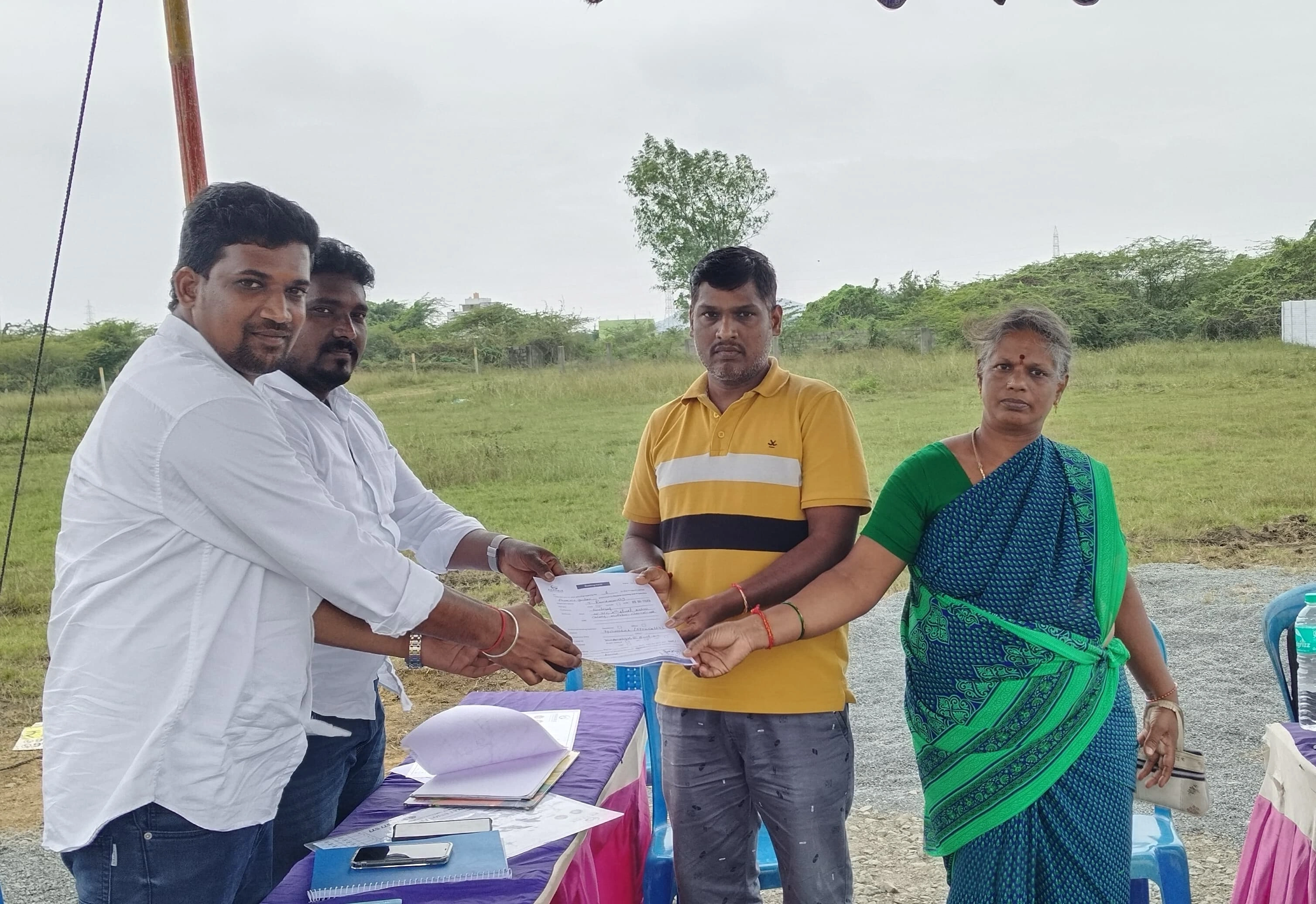 Plot Promoters in Mudichur