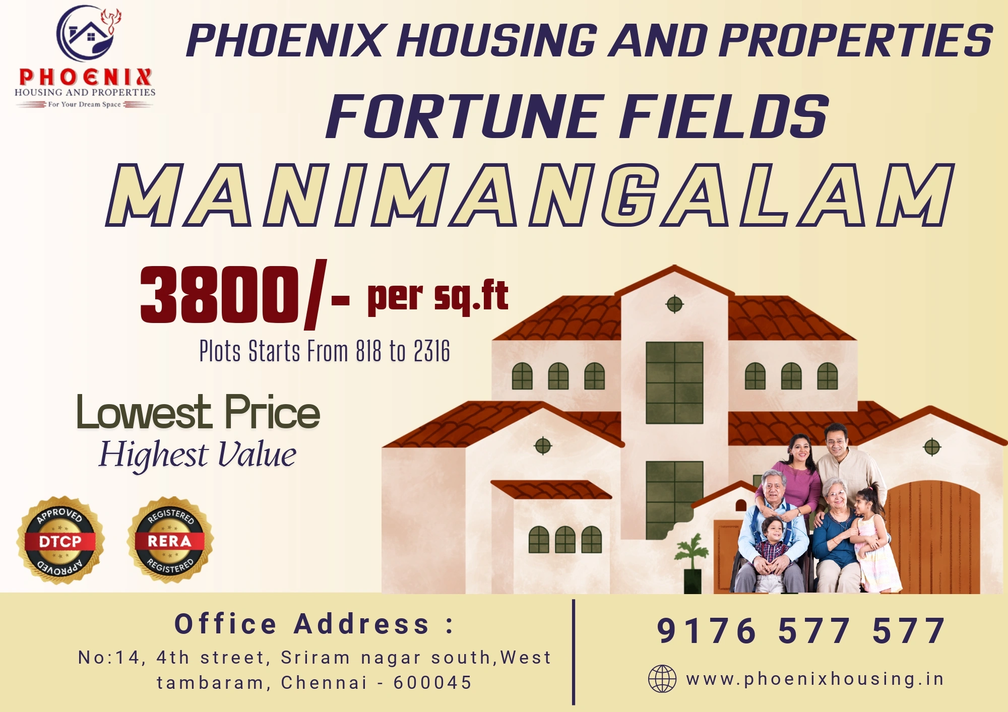 Plot Promoters in Mannivakkam